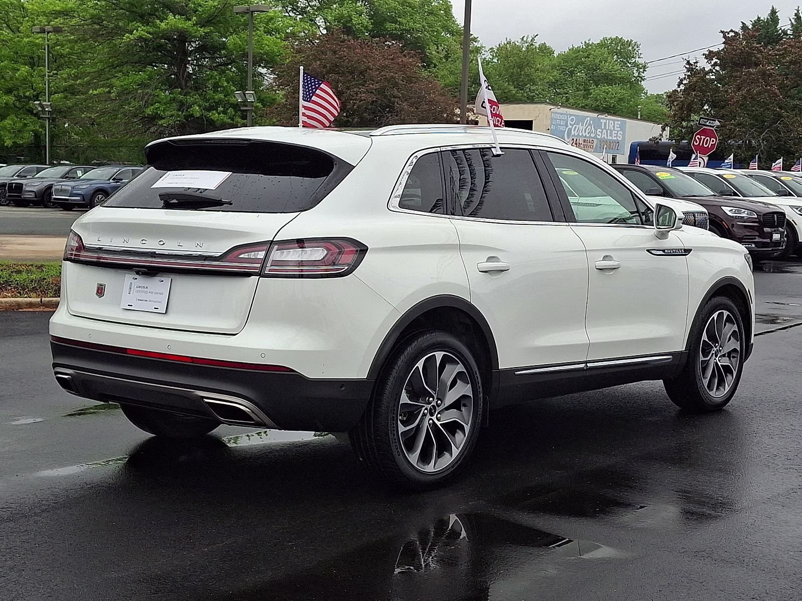 2022 Pristine White Metallic Tri-Coat - AZ Lincoln Nautilus Reserve AWD