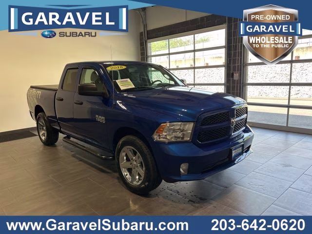 2018 Blue Streak Pearlcoat Ram 1500 Express 4X4 Truck