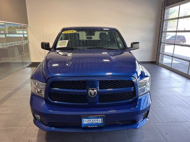 2018 Blue Streak Pearlcoat Ram 1500 Express 4X4 Truck