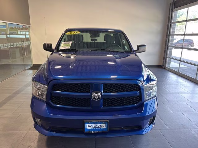 2018 Blue Streak Pearlcoat Ram 1500 Express 4X4 Truck