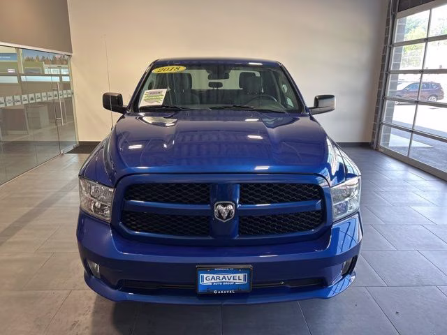 2018 Blue Streak Pearlcoat Ram 1500 Express 4X4 Truck