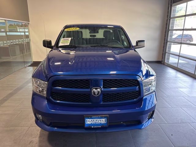 2018 Blue Streak Pearlcoat Ram 1500 Express 4X4 Truck