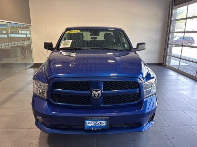 2018 Blue Streak Pearlcoat Ram 1500 Express 4X4 Truck