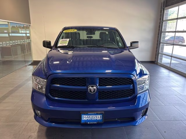 2018 Blue Streak Pearlcoat Ram 1500 Express 4X4 Truck