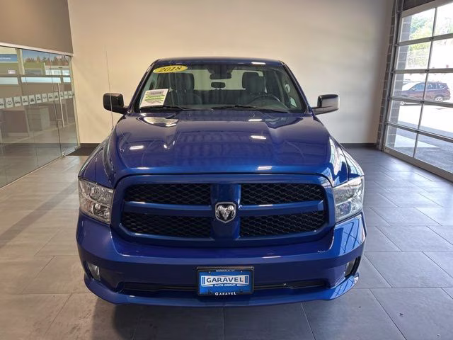 2018 Blue Streak Pearlcoat Ram 1500 Express 4X4 Truck
