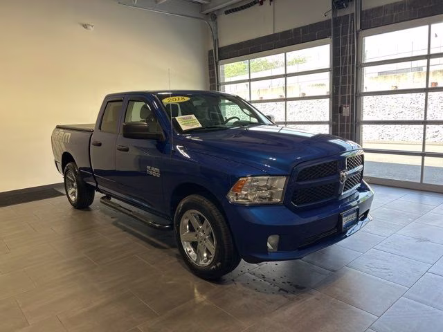 2018 Blue Streak Pearlcoat Ram 1500 Express 4X4 Truck