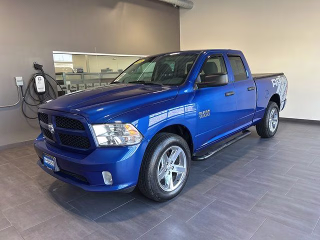 2018 Blue Streak Pearlcoat Ram 1500 Express 4X4 Truck