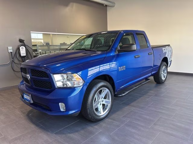 2018 Blue Streak Pearlcoat Ram 1500 Express 4X4 Truck