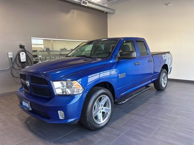 2018 Blue Streak Pearlcoat Ram 1500 Express 4X4 Truck