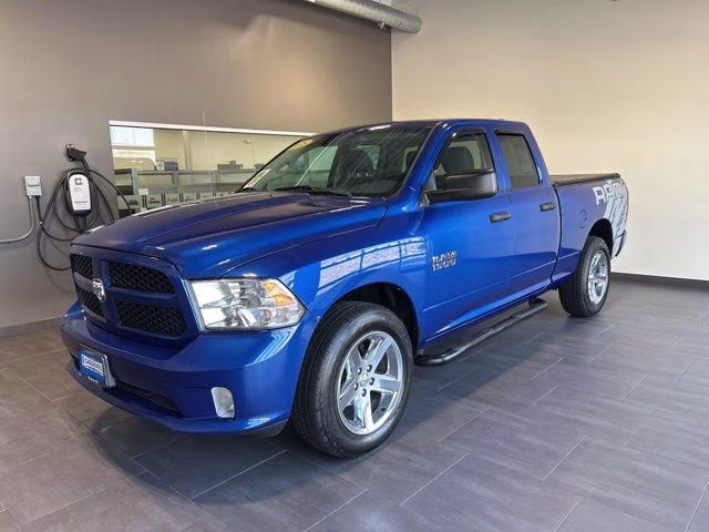 2018 Blue Streak Pearlcoat Ram 1500 Express 4X4 Truck