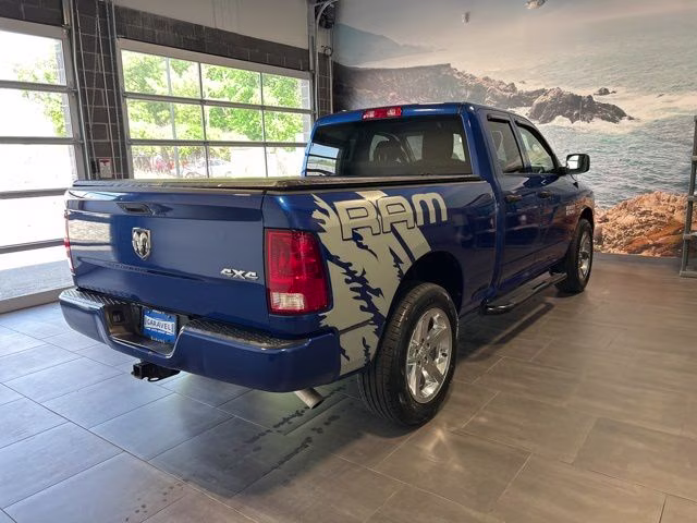 2018 Blue Streak Pearlcoat Ram 1500 Express 4X4 Truck