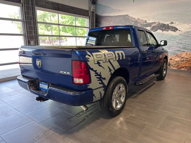 2018 Blue Streak Pearlcoat Ram 1500 Express 4X4 Truck