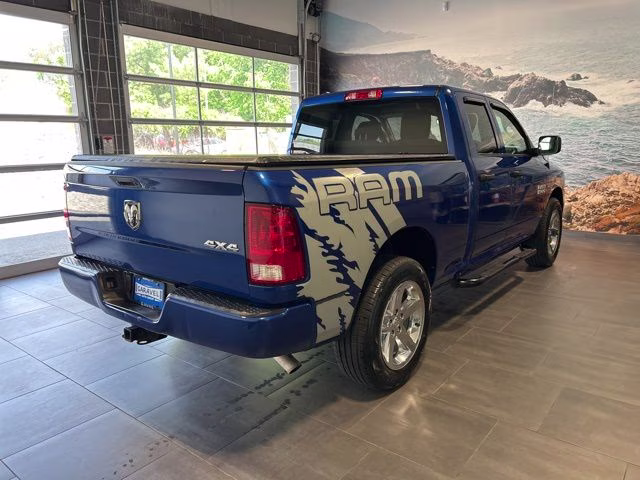 2018 Blue Streak Pearlcoat Ram 1500 Express 4X4 Truck