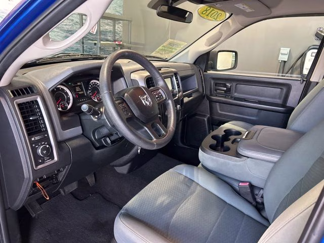 2018 Blue Streak Pearlcoat Ram 1500 Express 4X4 Truck