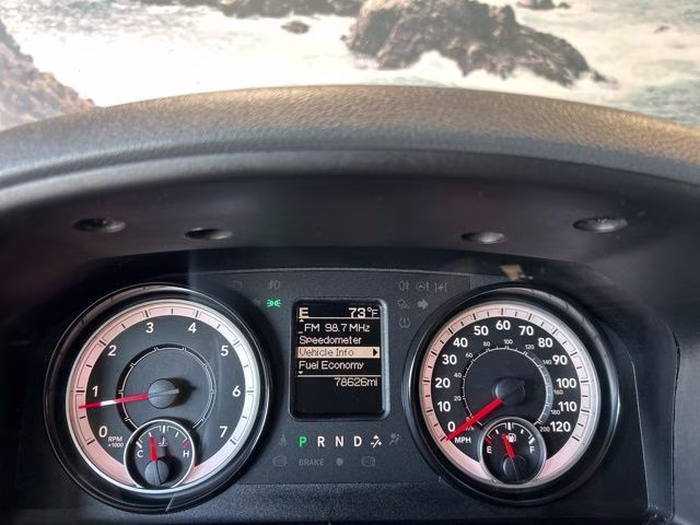 2018 Blue Streak Pearlcoat Ram 1500 Express 4X4 Truck