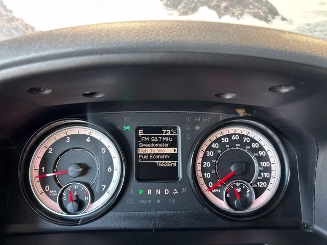 2018 Blue Streak Pearlcoat Ram 1500 Express 4X4 Truck