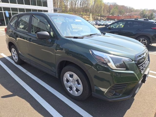 2023 Cascade Green Silica Subaru Forester Base AWD SUV