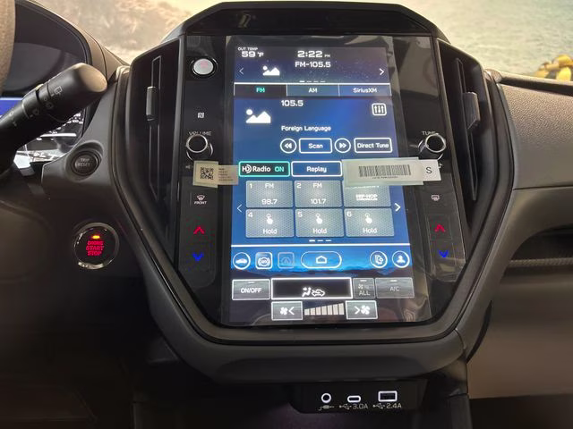 2026 Crystal Black Silica Subaru Crosstrek Premium AWD SUV