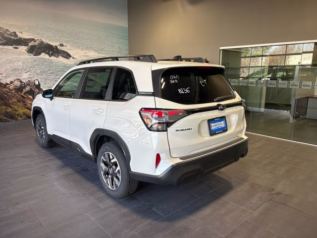 2026 Crystal White Pearl Subaru Forester Premium AWD SUV