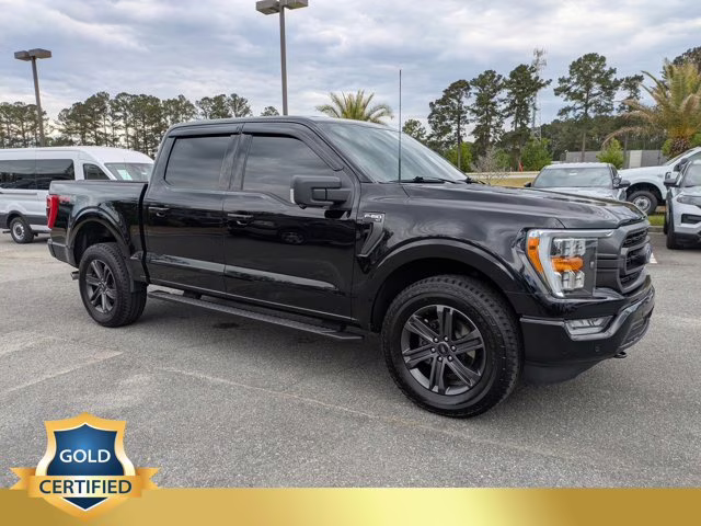 2023 Black Metallic Ford F-150 XLT 4X4 Truck