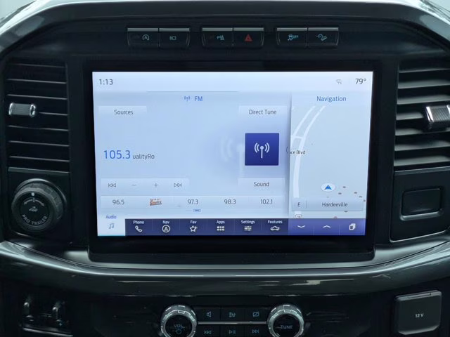 2023 Black Metallic Ford F-150 XLT 4X4 Truck