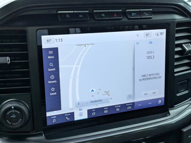 2023 Black Metallic Ford F-150 XLT 4X4 Truck