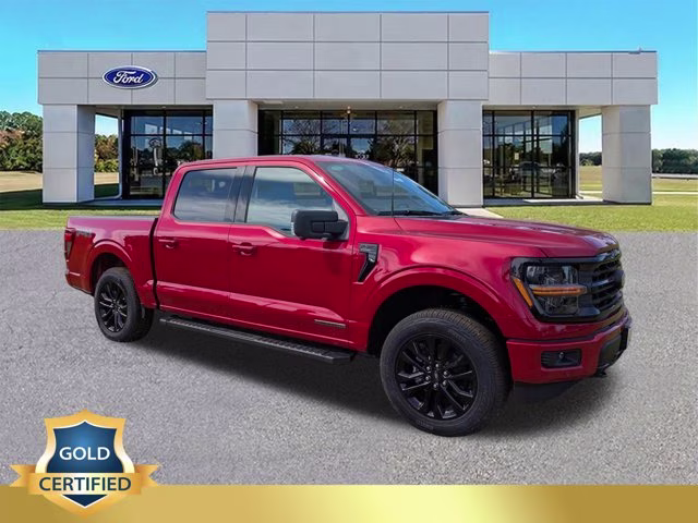 2025 Red Metallic Ford F-150 XLT 4X4 Truck