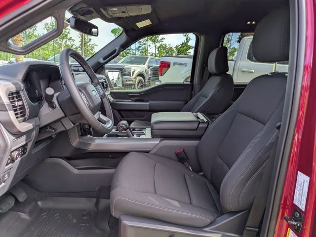 2025 Red Metallic Ford F-150 XLT 4X4 Truck