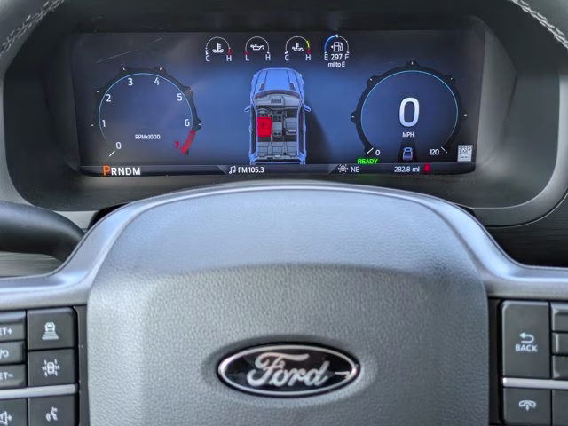 2025 Red Metallic Ford F-150 XLT 4X4 Truck