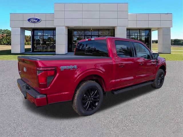 2025 Red Metallic Ford F-150 XLT 4X4 Truck