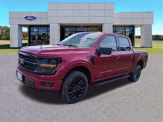 2025 Red Metallic Ford F-150 XLT 4X4 Truck