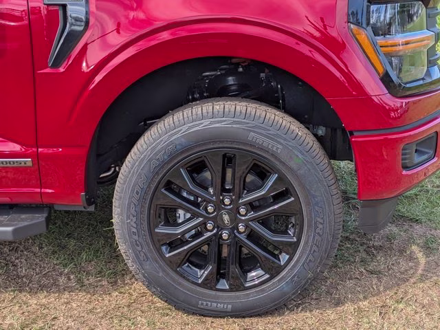 2025 Red Metallic Ford F-150 XLT 4X4 Truck