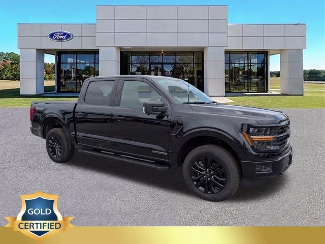 2025 Black Metallic Ford F-150 XLT 4X4 Truck