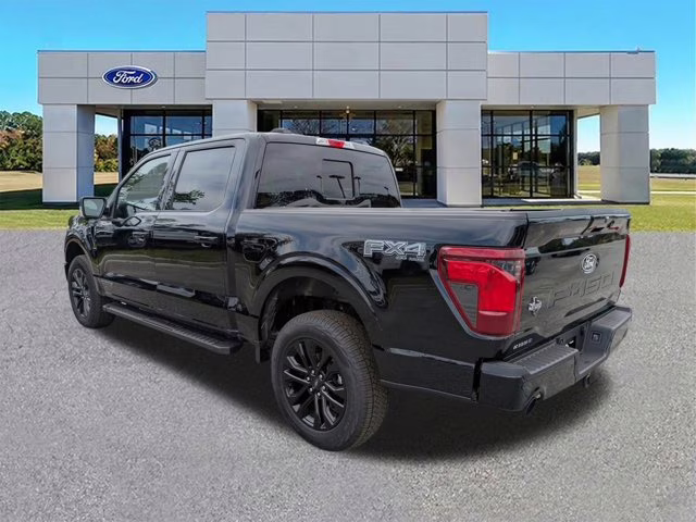 2025 Black Metallic Ford F-150 XLT 4X4 Truck