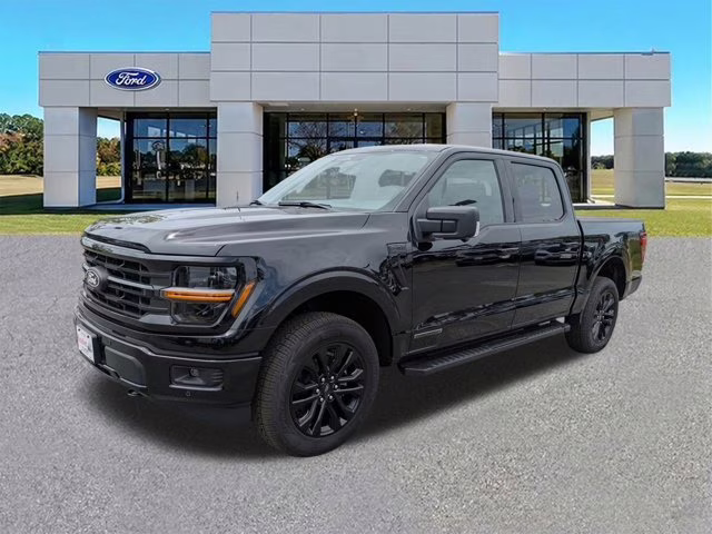 2025 Black Metallic Ford F-150 XLT 4X4 Truck