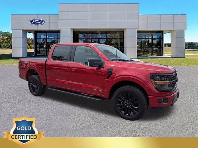 2025 Red Metallic Ford F-150 XLT 4X4 Truck