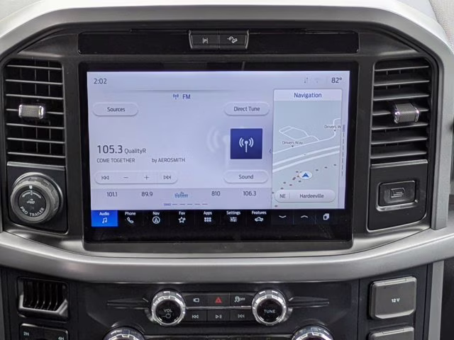 2025 Red Metallic Ford F-150 XLT 4X4 Truck