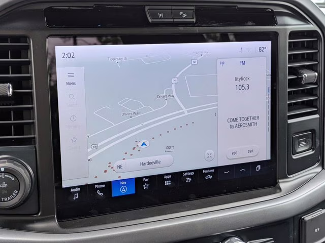 2025 Red Metallic Ford F-150 XLT 4X4 Truck