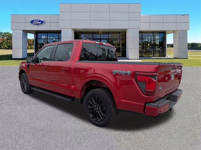 2025 Red Metallic Ford F-150 XLT 4X4 Truck