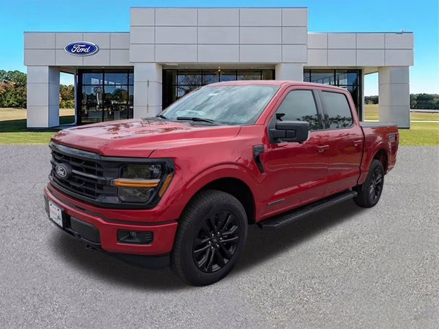 2025 Red Metallic Ford F-150 XLT 4X4 Truck