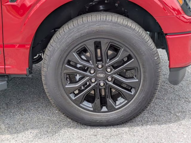 2025 Red Metallic Ford F-150 XLT 4X4 Truck