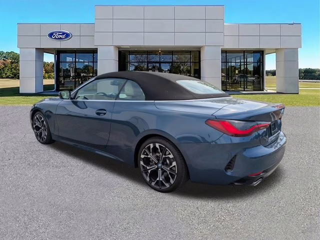2025 Arctic Race Blue Metallic BMW 4 Series 430i RWD Convertible