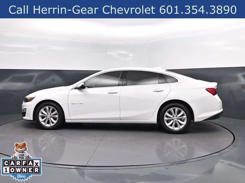 2025 Summit White Chevrolet Malibu LT FWD Sedan