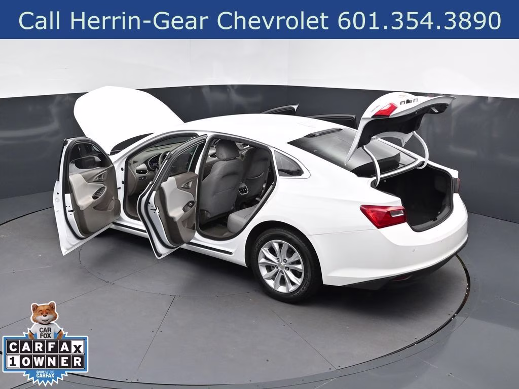2025 Summit White Chevrolet Malibu LT FWD Sedan