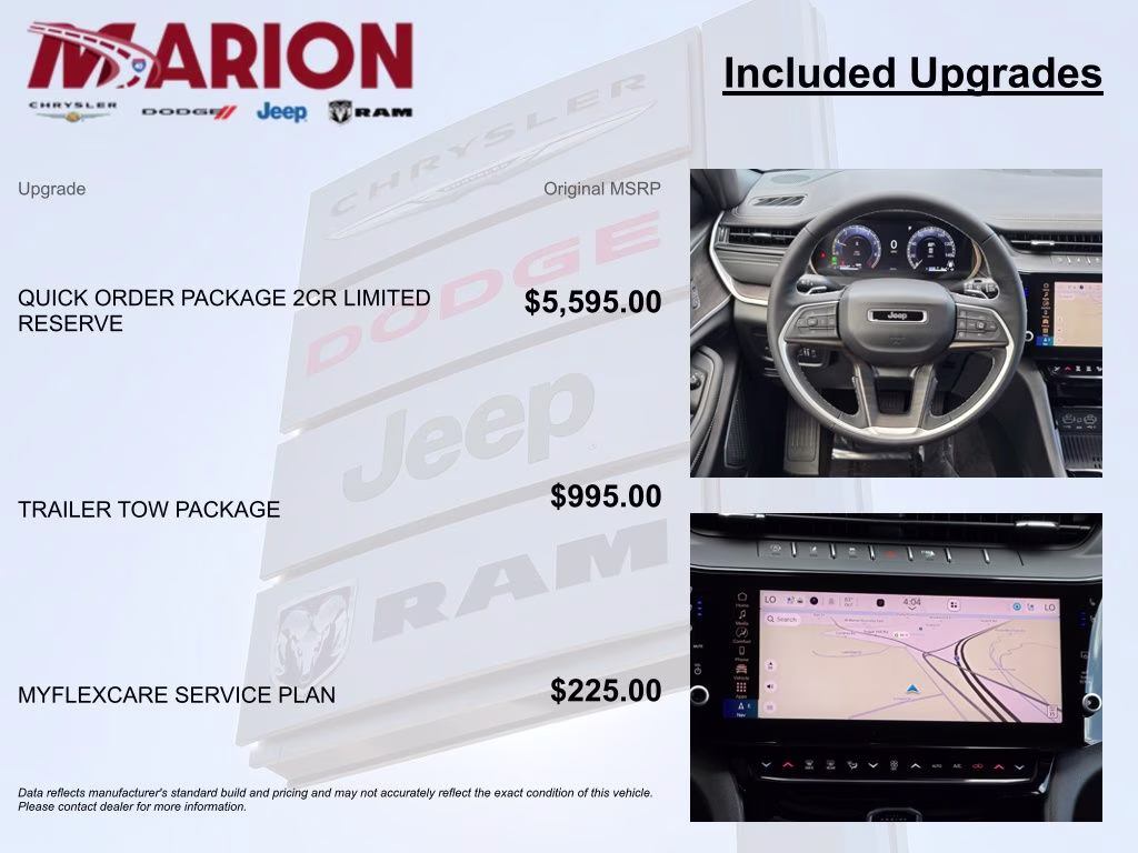 2026 Steel Blue Jeep Grand Cherokee L Limited 4X4 SUV