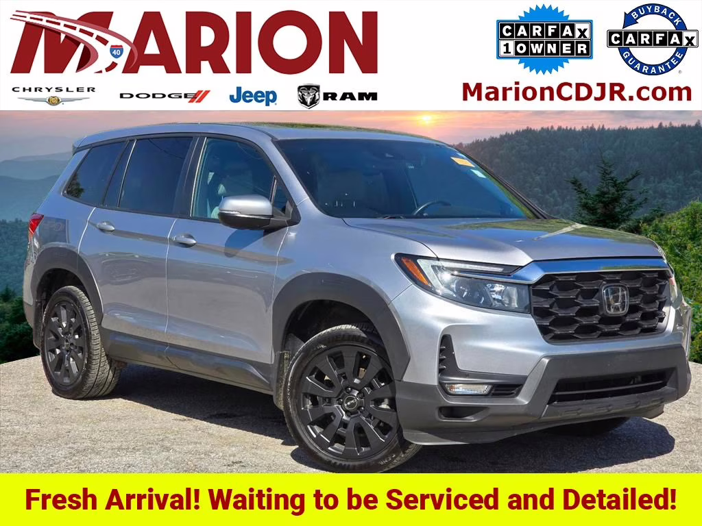 2023 Lunar Silver Metallic Honda Passport EX-L AWD SUV