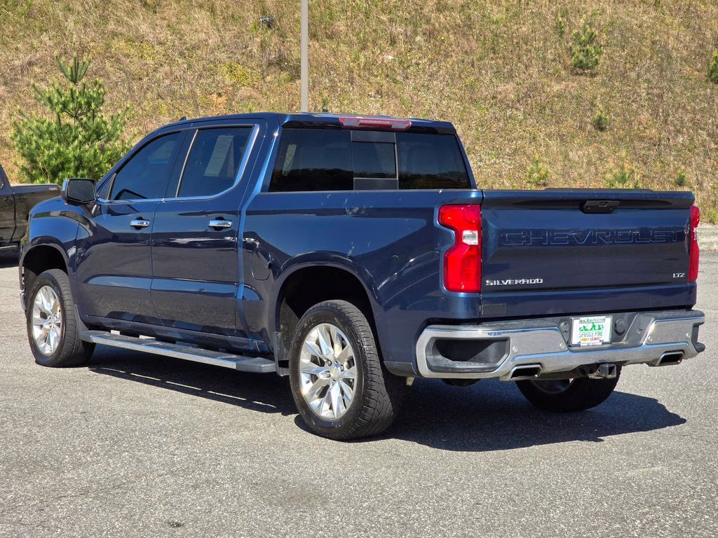 2019 Blue Chevrolet Silverado 1500 LTZ 4X4 Truck