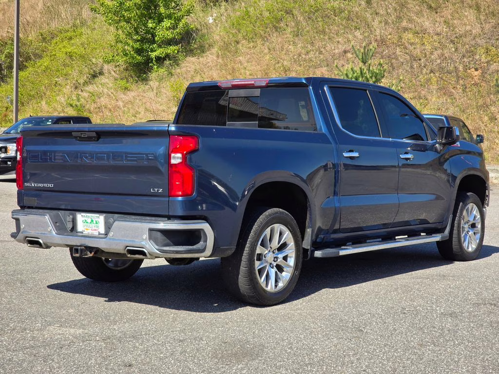 2019 Blue Chevrolet Silverado 1500 LTZ 4X4 Truck