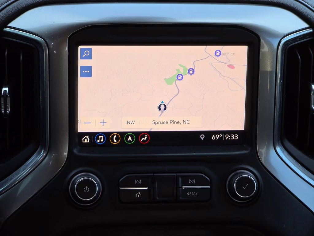 2019 Blue Chevrolet Silverado 1500 LTZ 4X4 Truck