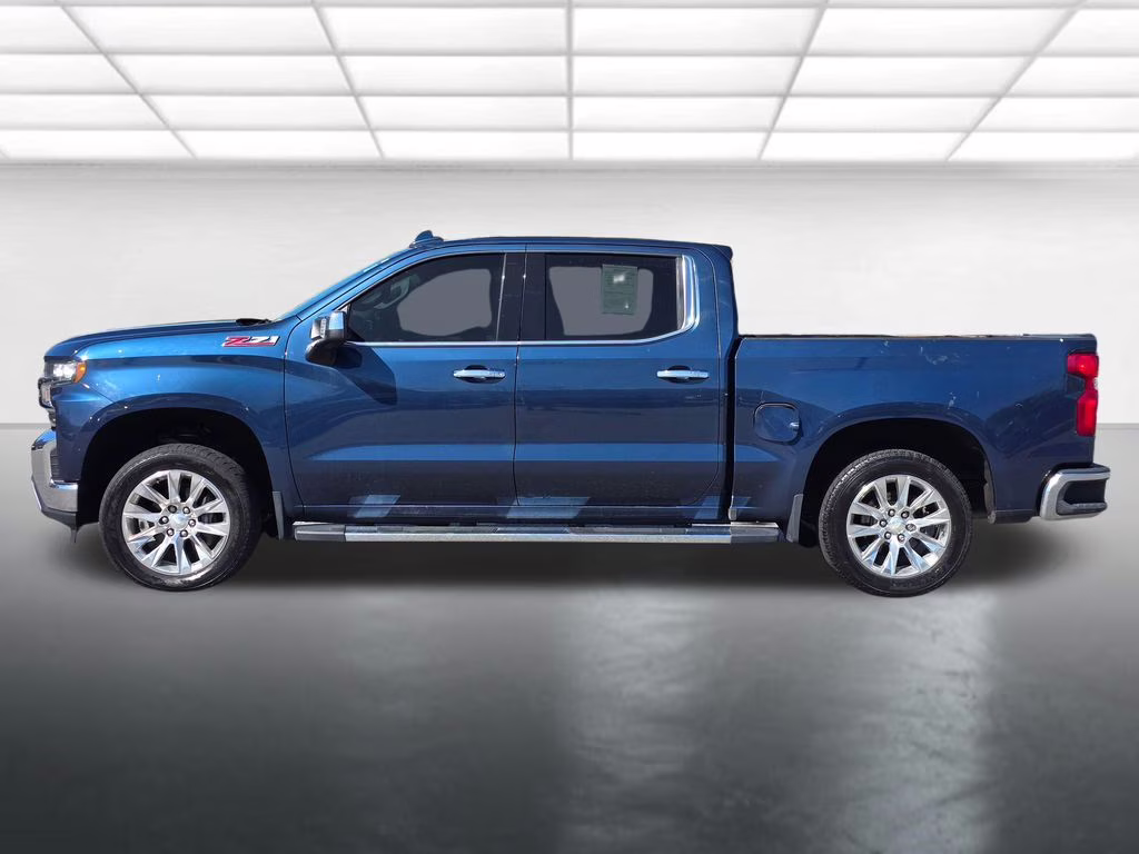 2019 Northsky Blue Metallic Chevrolet Silverado 1500 LTZ 4X4 Truck